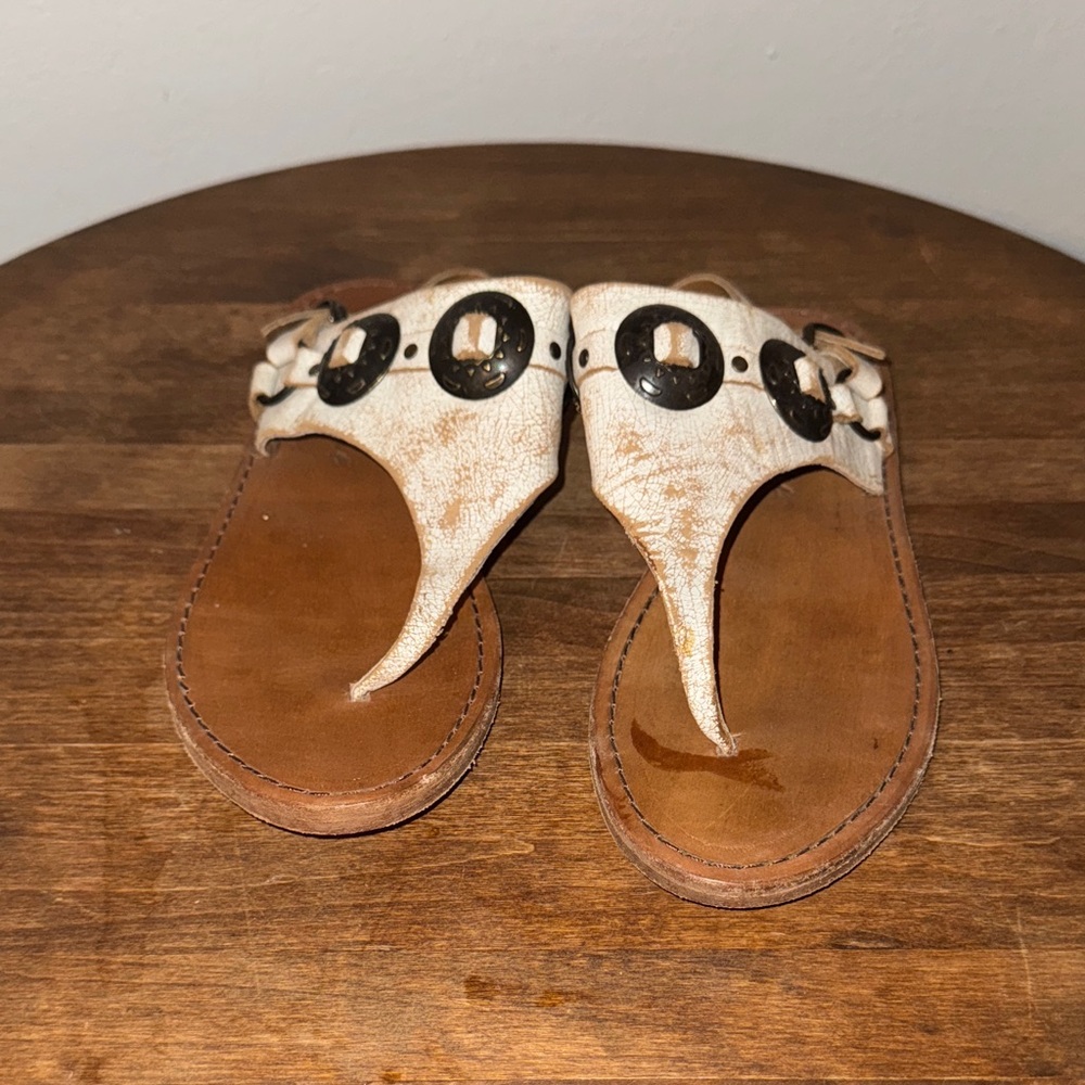 Matisse women’s sandals flats size 10 made by hand